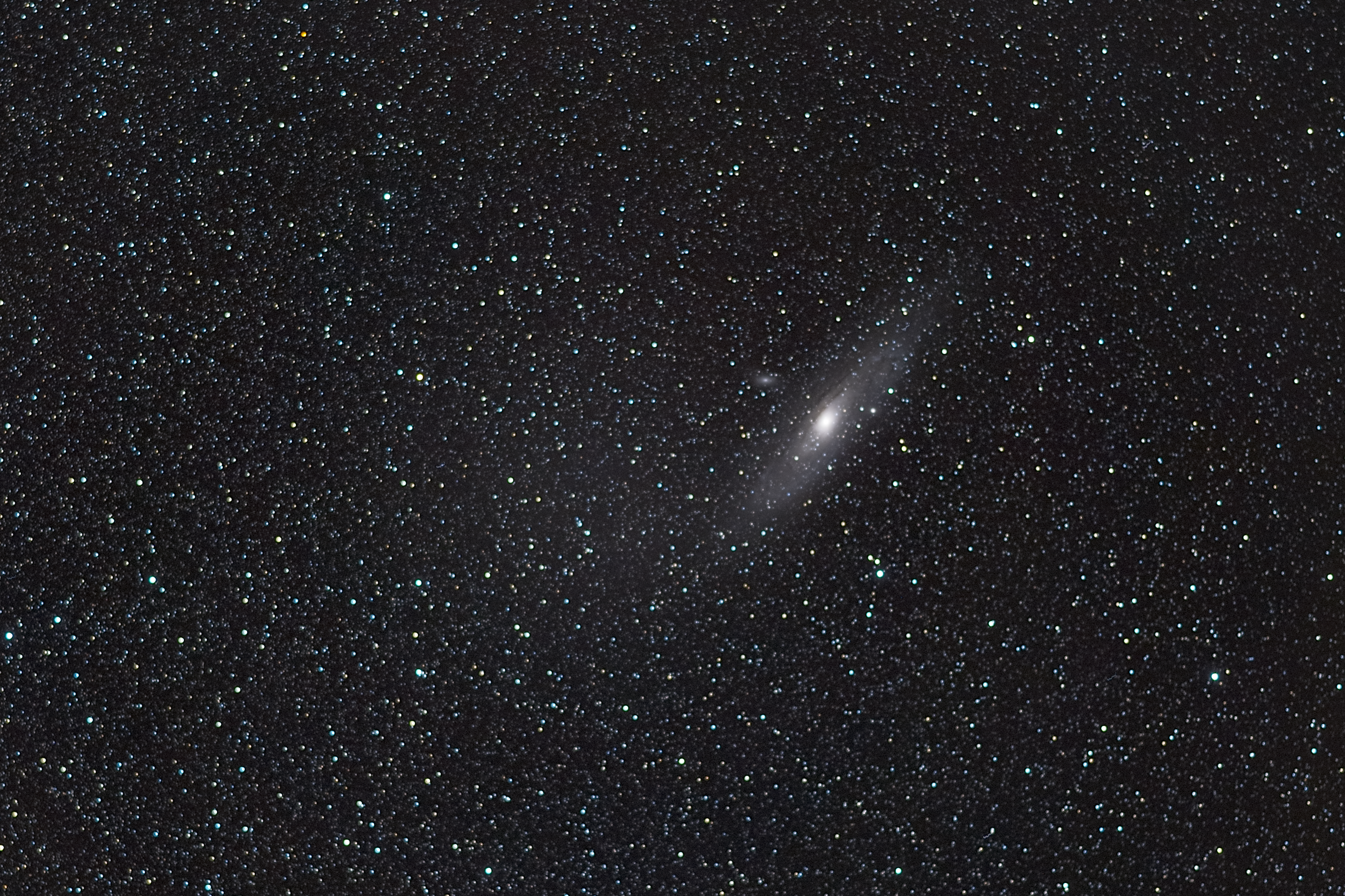 Erstes Andromeda Foto